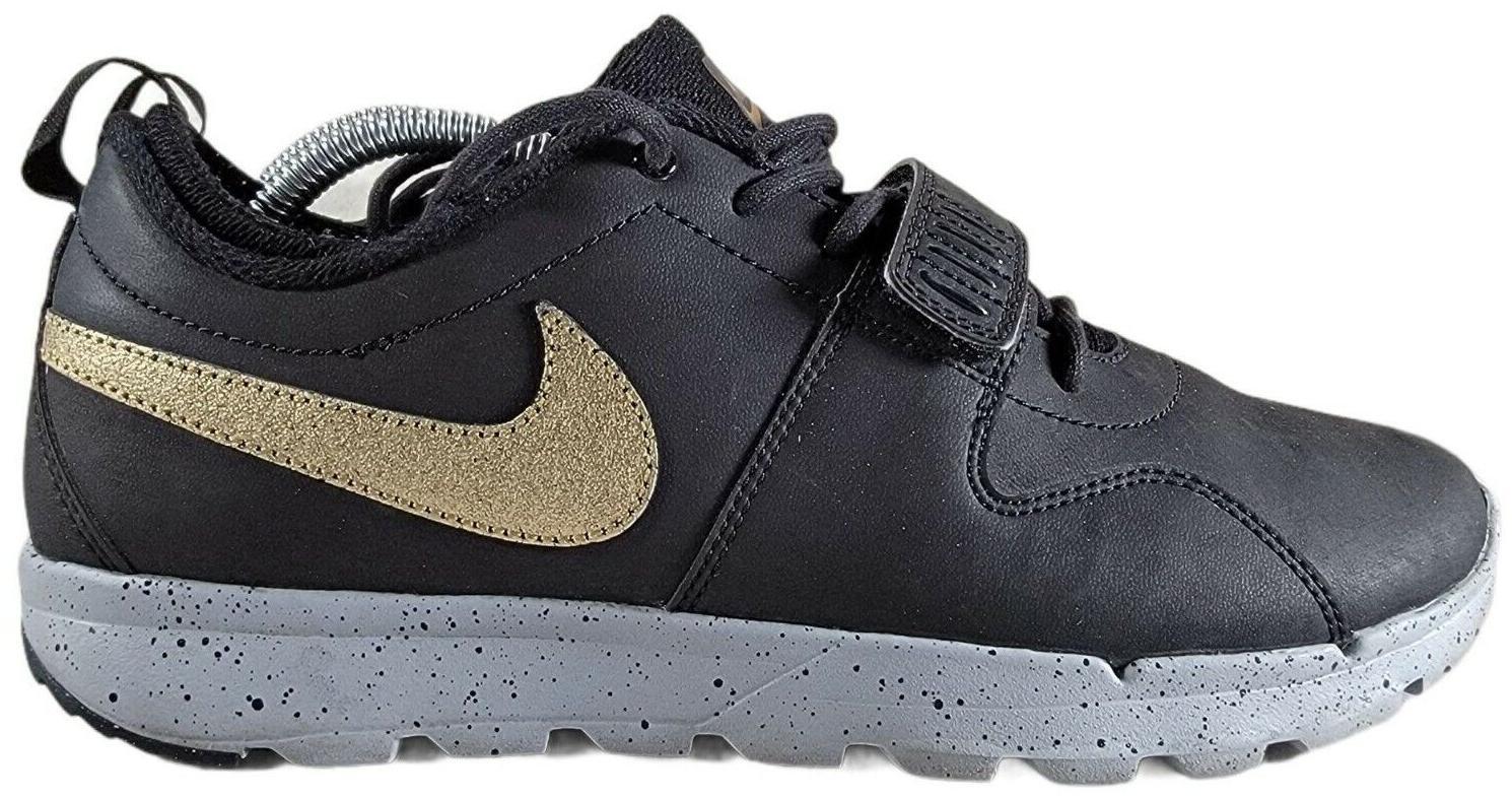 Size 10 - Nike Trainerendor SB QS Black Gold for sale online  display picture 2