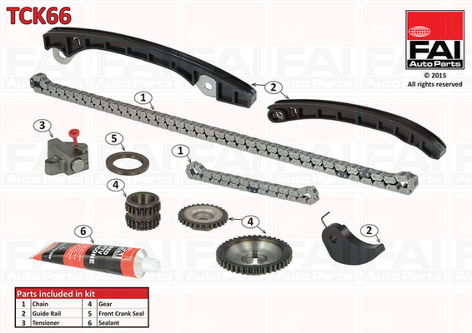 Kit chaîne de distribution Nissan Micra 2005 idéal pour rénovation mécanique