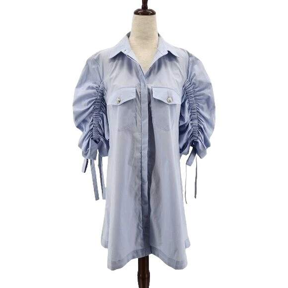 Vestidos de camisa de algodón Anthropologie