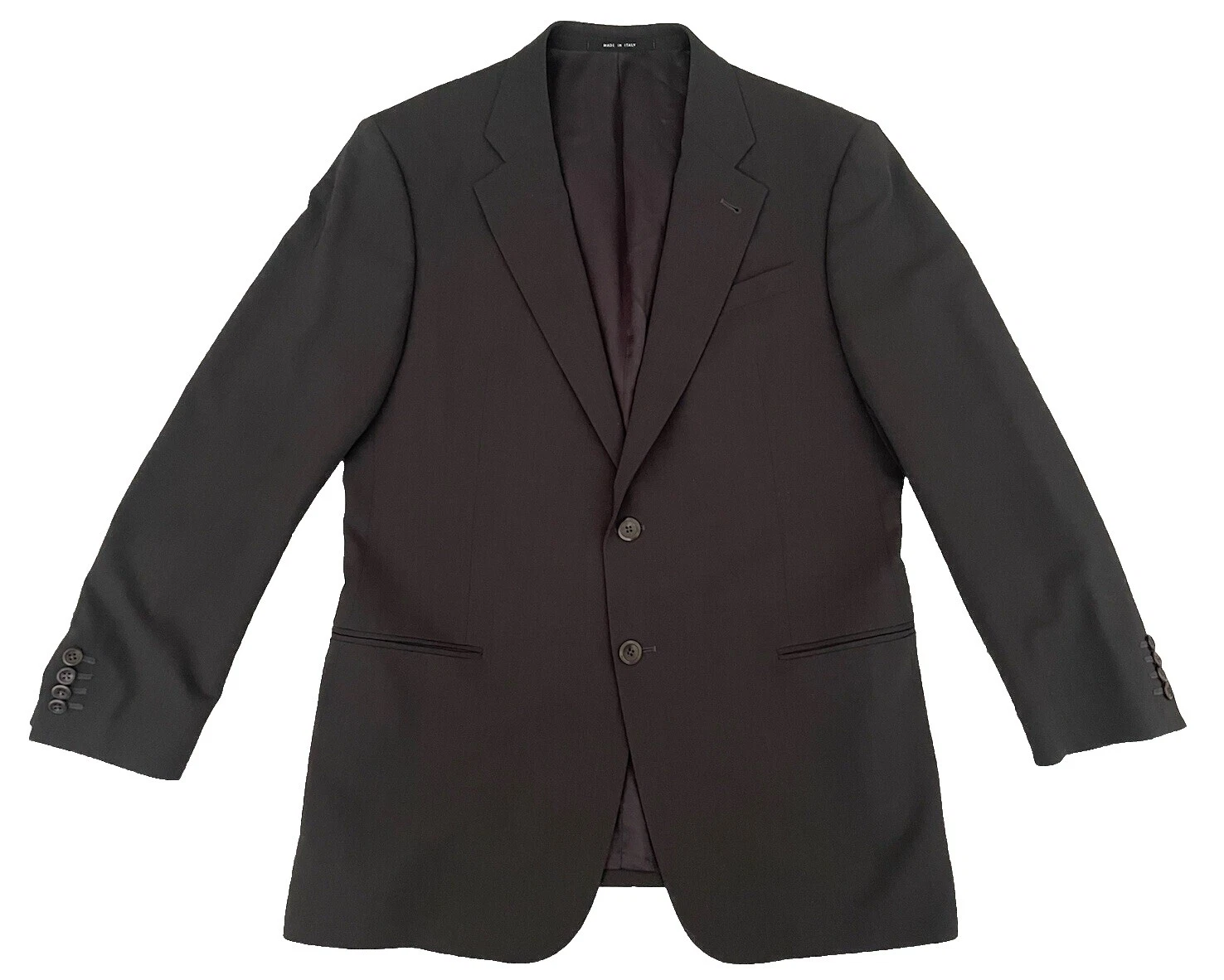 Chaquetas de traje sólido Armani Collezioni para hombres