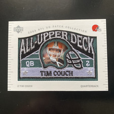 Tim Couch 2003 UD Patch Collection All-Upper Deck  Insert Card #UD-4
