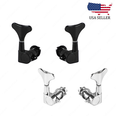 1/4/5 String Bass Guitar Machine Heads Sealed Tuners Tuning Keys Pegs 2 ...
