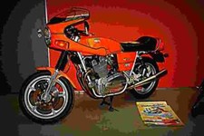 Laverda 500 SFC 1981 3 A4 Photo Print
