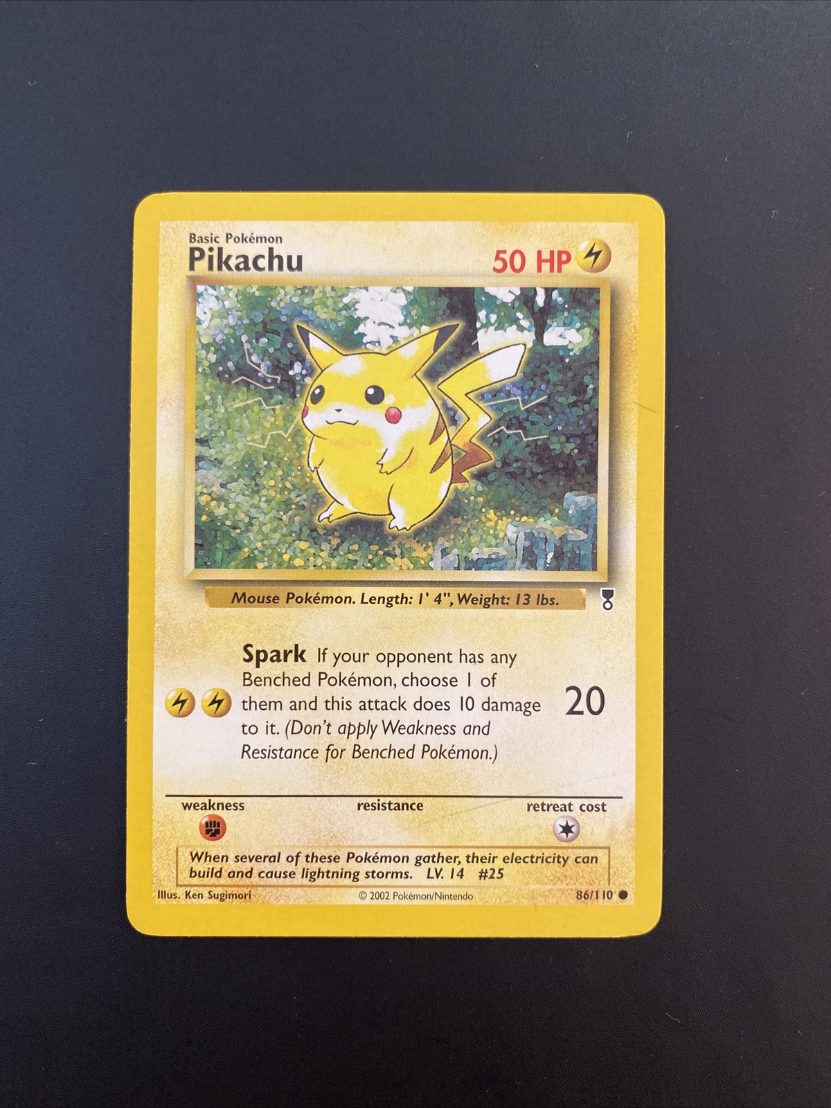 Pokemon Card Common Legendary Collection Eng Near Mint NM 86/110 Pikachu