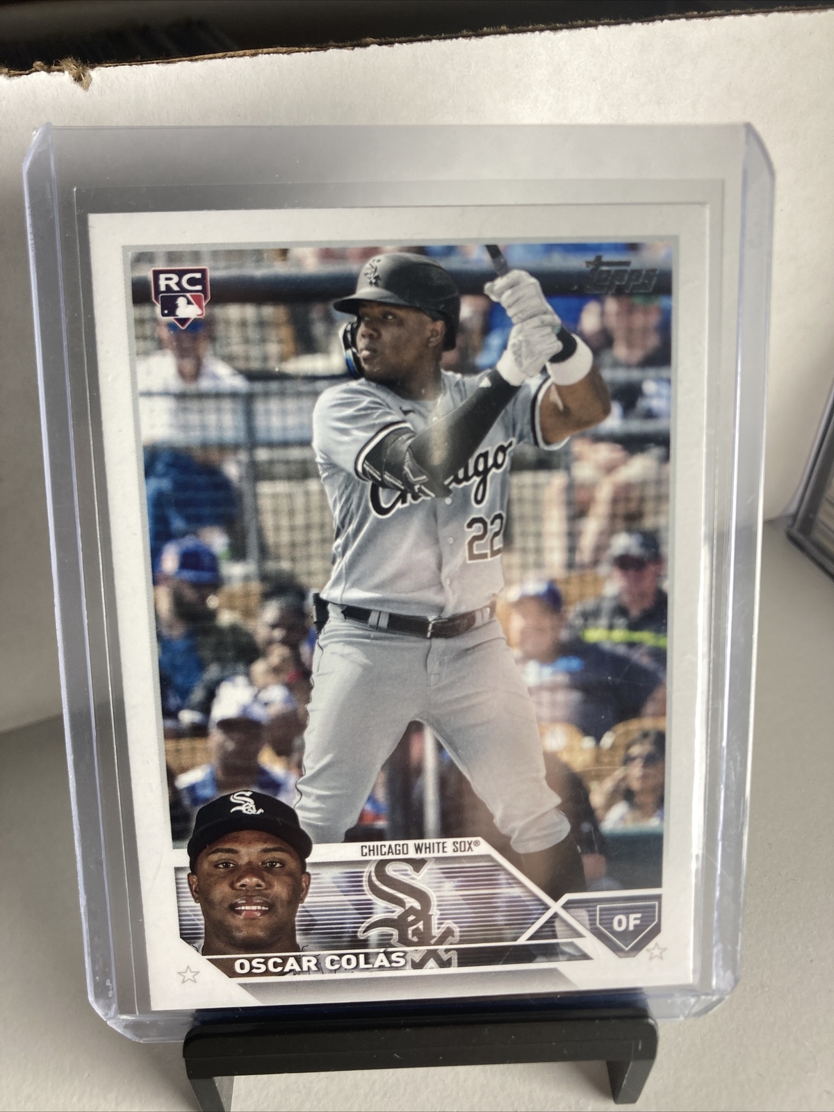 2023 Topps Series 2 - #545 Oscar Colas (RC)