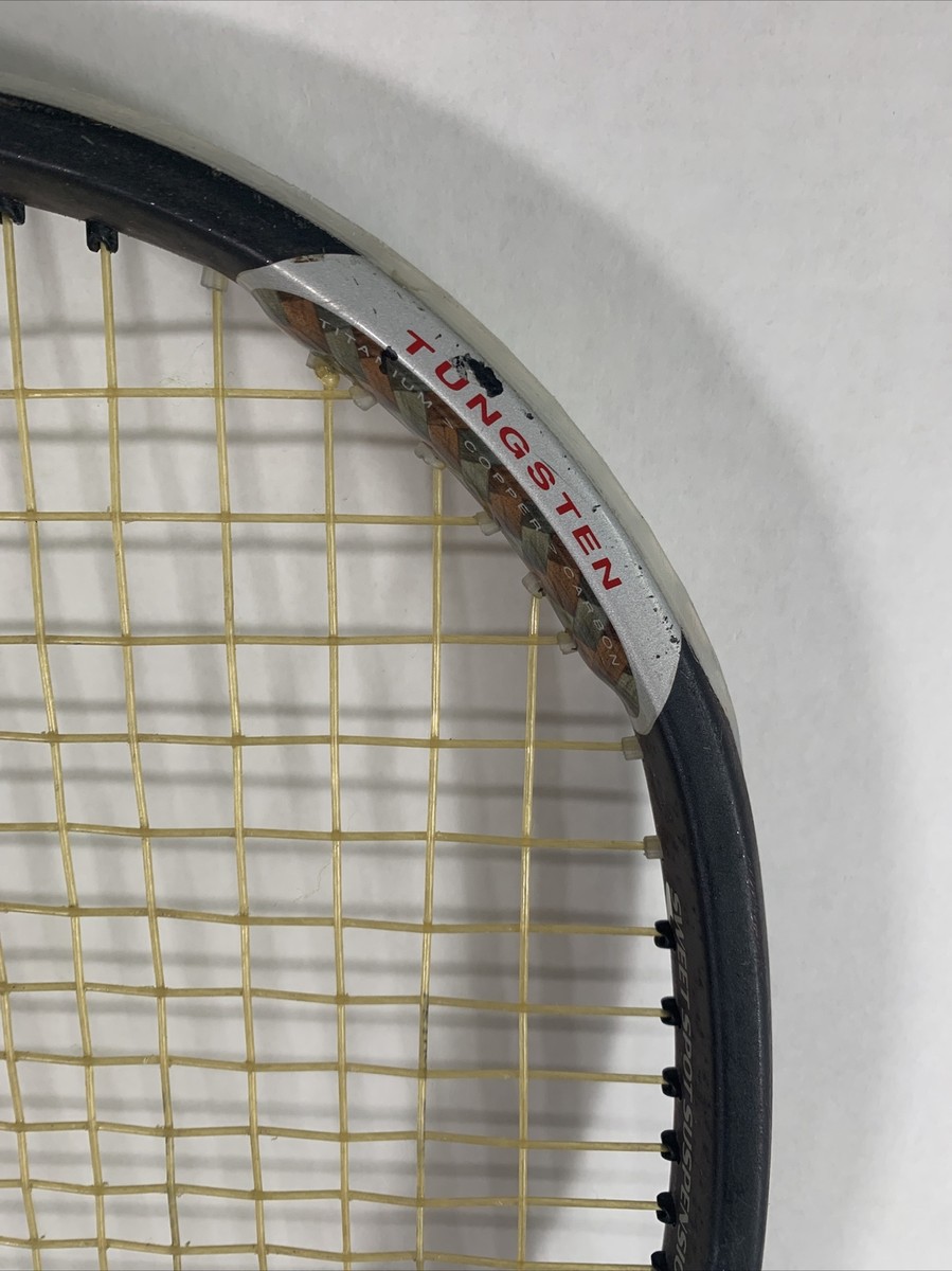 Raquette De Tennis Vintage Prince Triple Threat Vendetta TC76A - Taille Tête 95 Pouces², Taille Manche 4 1/2, Neuve NOS