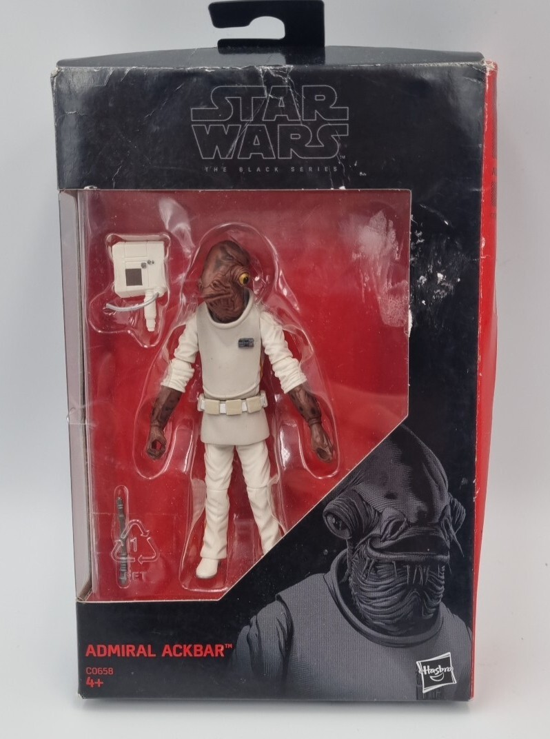 STAR WARS The Black Series 3.75"" Admiral Ackbar Hasbro Disney C0658