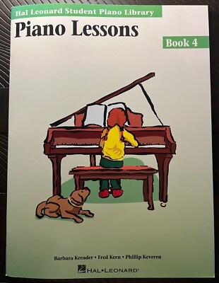 Piano Lessons Book 4 (no CD), Hal Leonard, Kreader, Kern, Keveren, HL00296026
