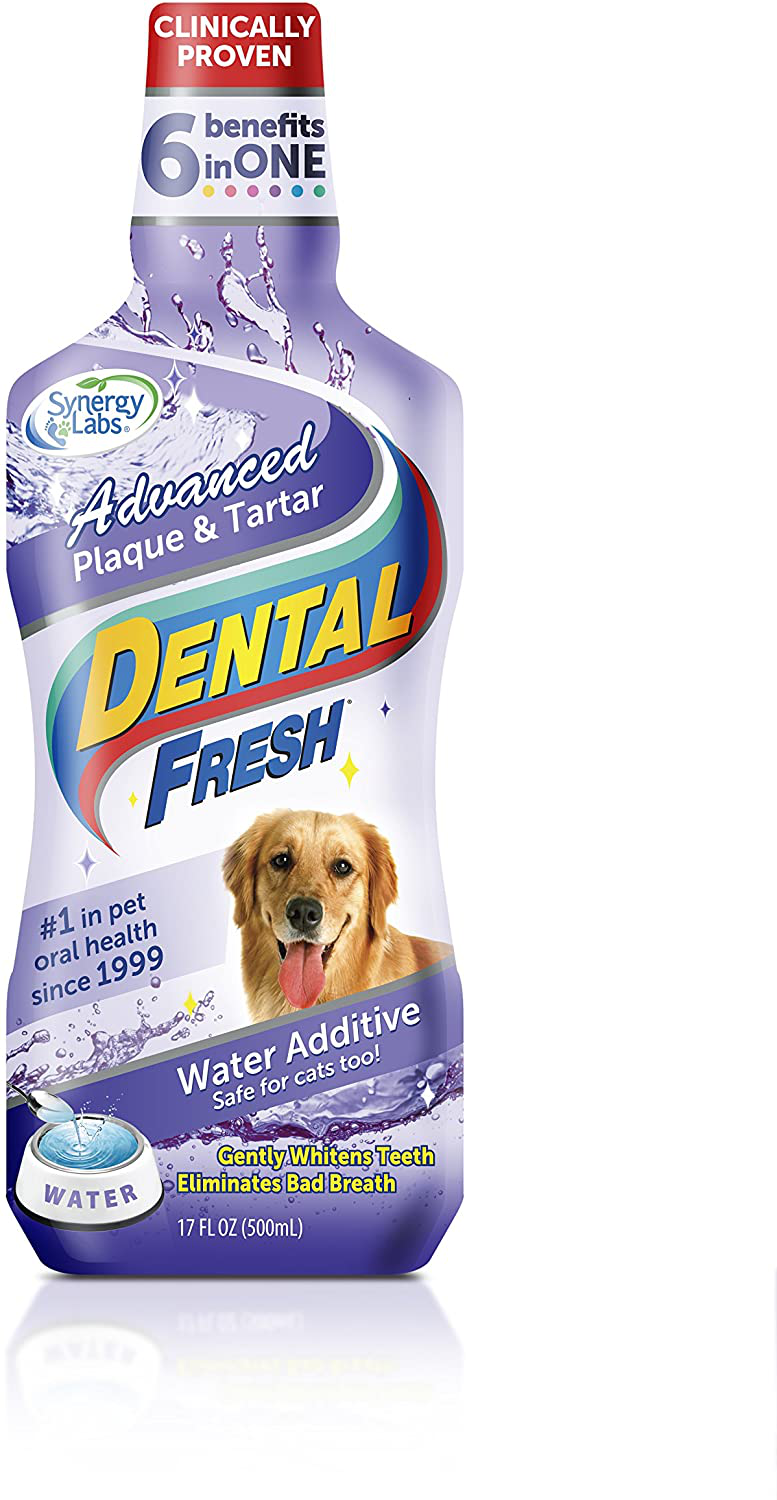 dental fresh advanced plaque & tartar water additive