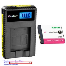 Kastar Battery LCD USB Charger for Sony NP-FT1 FT1  Sony Cyber-shot DSC-T9