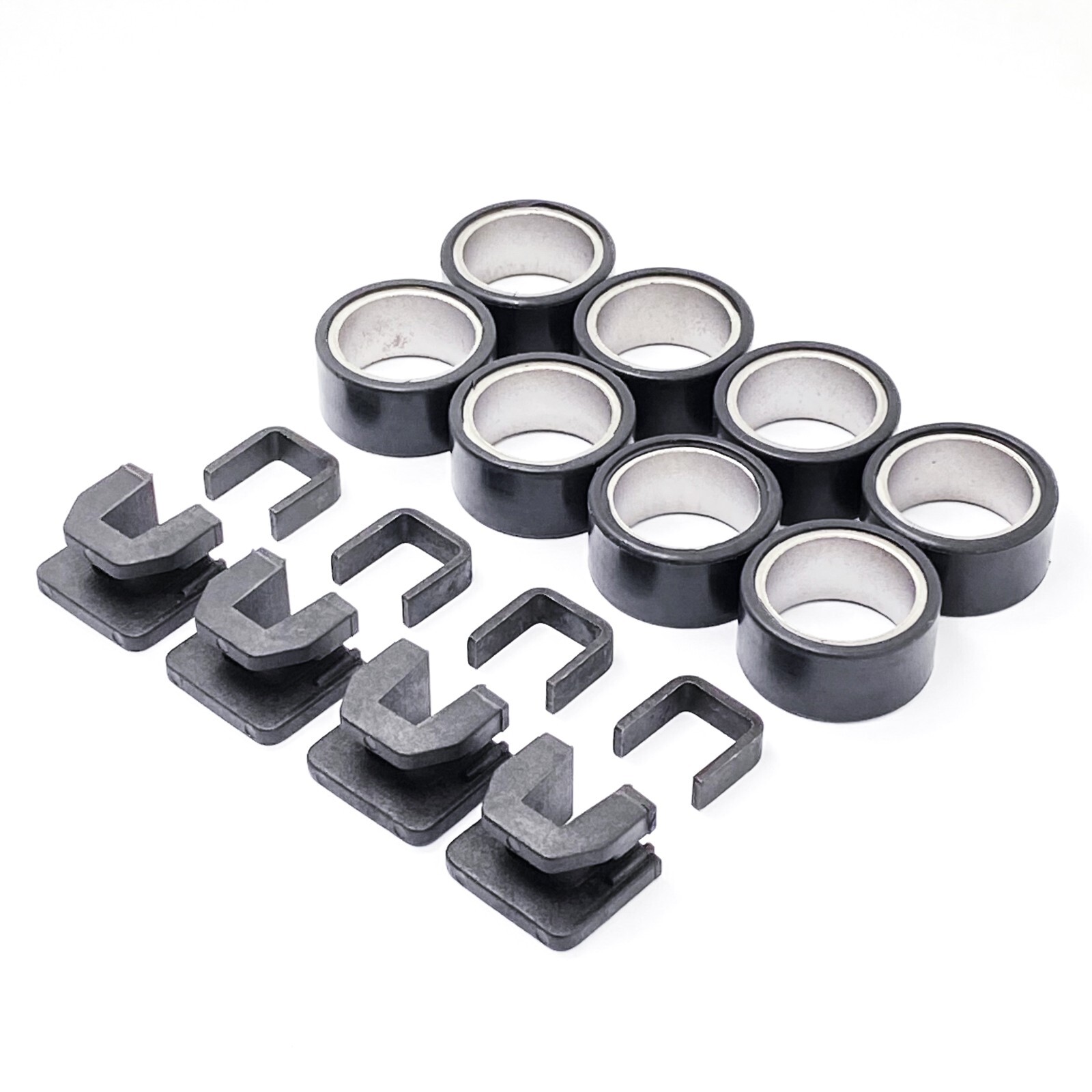 Clutch Roller Weights 18g,Sliders, Spacers Kit Fit Yamaha KODIAK 400