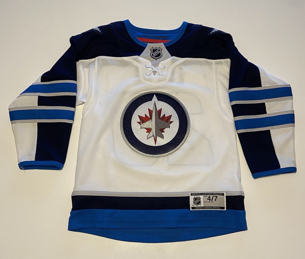 White Patrik Laine #29 Official NHL Winnipeg Jets Jersey Sweater