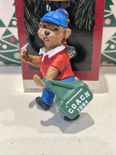 Coach Christmas Tree Hallmark Keepsake Ornament New In Box - Picture 7 of 12