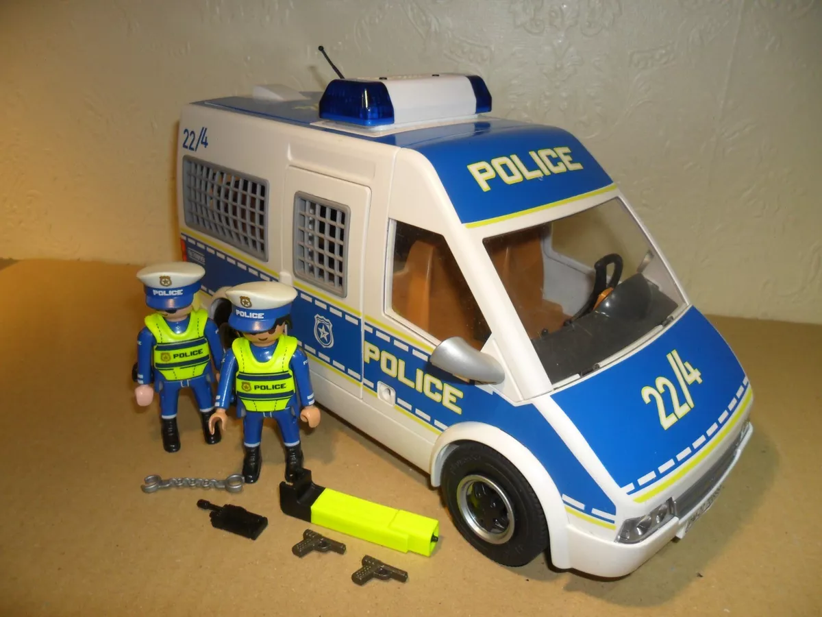 Playmobil City Action 70899 Police Van with Lights and Sounds