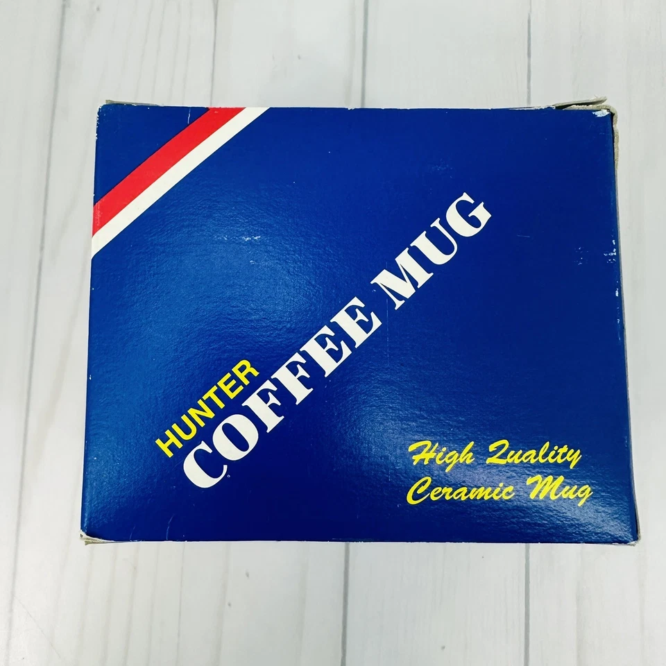 NASCAR Bill Elliot Ceramic #11 Budweiser Coffee Mug Hunter 1992 - Image 4 of 4