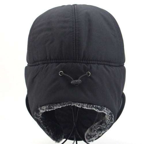 Men Women Winter Warm Knitted Hat Outdoor Snow Ski Ear Flap Mask Waterproof Cap - Picture 6 of 14