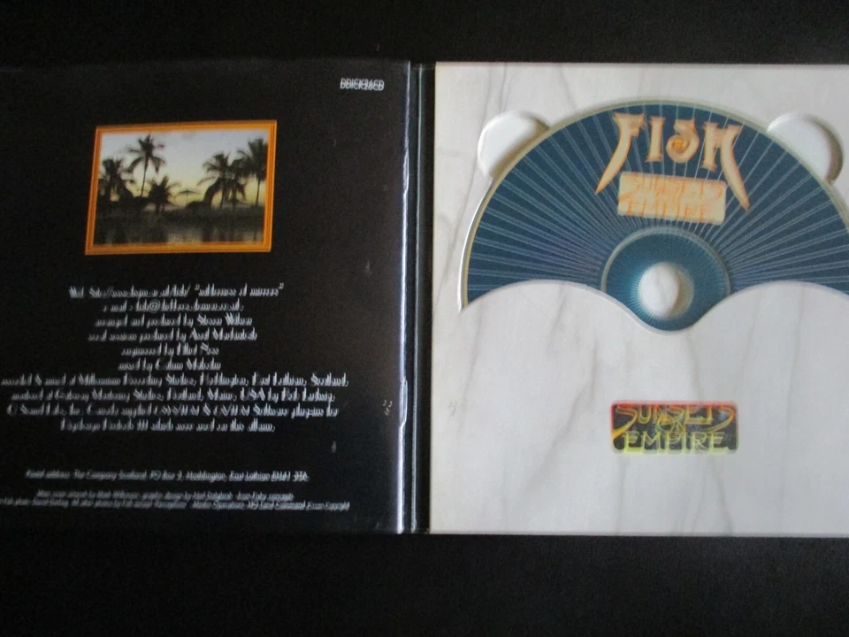 RARE Special Limited 2CD 1997 FISH Sunsets on Empire w. STEVEN WILSON Marillion - Bild 2 von 3