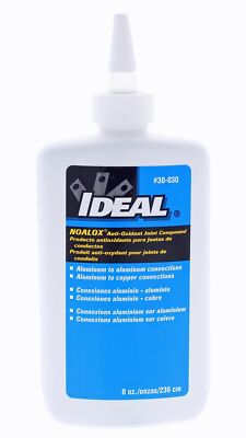 IDEAL Electrical Noalox Anti Oxidant 8 oz White Aluminum Lubricant