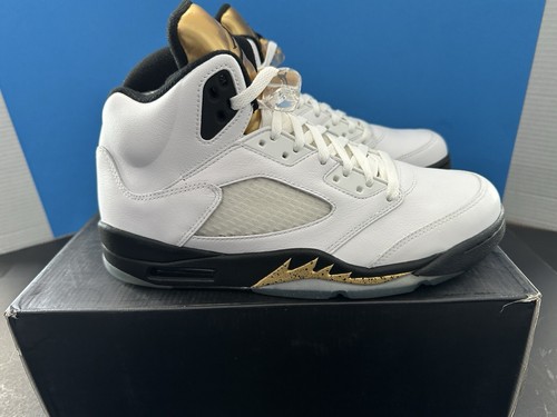 Size 10 - Air Jordan 5 Retro Olympic - Picture 2 of 5