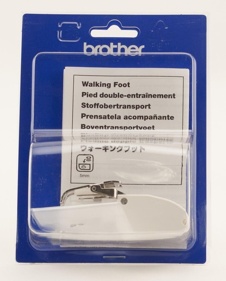 Brother Walking Foot for Quilting and Sewing Multiple Layers, SA107
