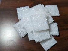 3PCS 1.25 INCH STYROFOAM INSERT FOR PERKY BOX FOR MINERALS CRYSTALS GEMS