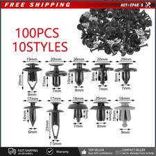 100X Bumper Fender Fastener Clips For Chevy Silverado 1500 2500 HD 3500 Suburban