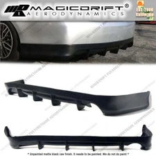 For 07-11 Toyota Camry DF Style Rear Lower Bumper Diffuser Lip Spoiler Body Kit