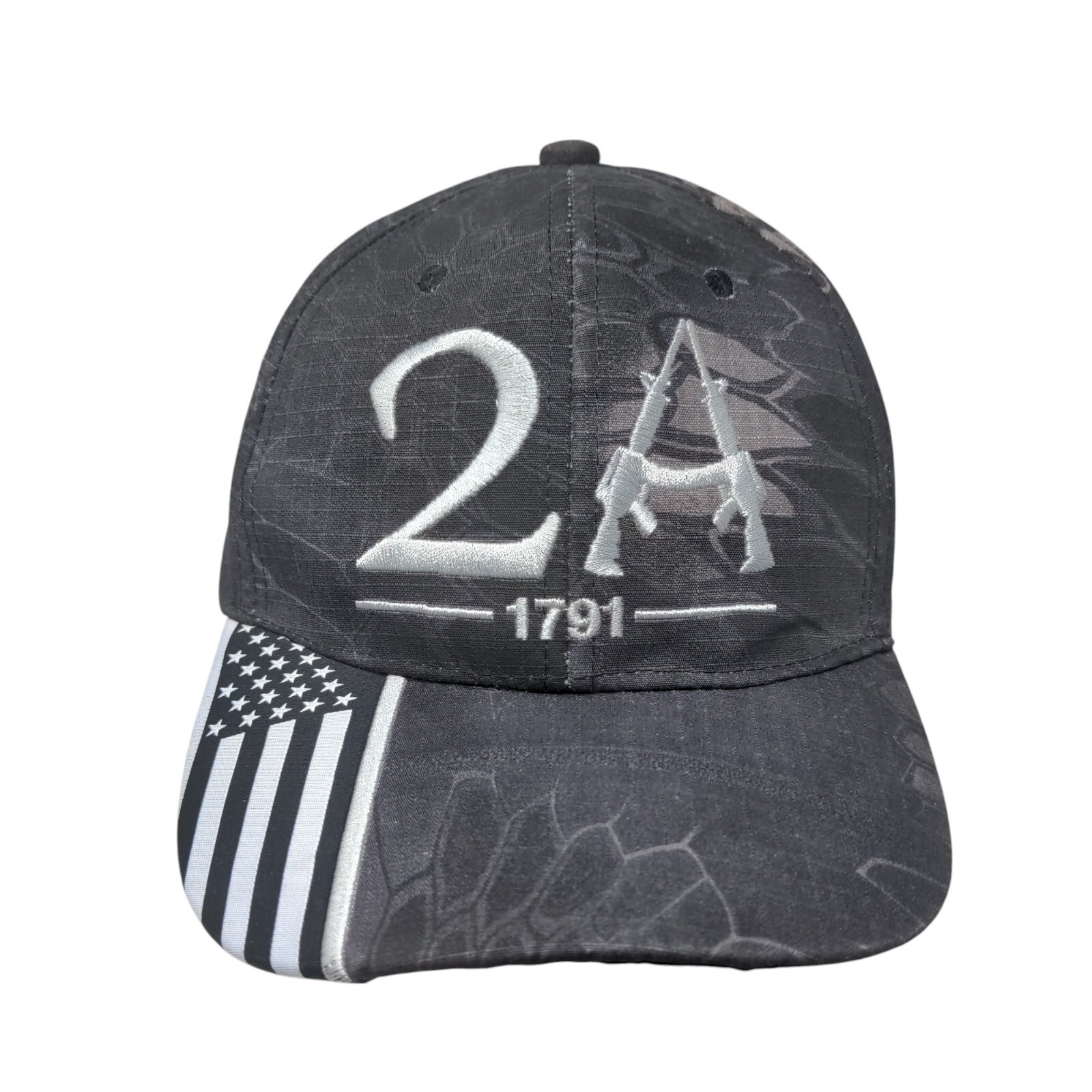 2A 1791 Strapback Hat Multi One Size Adjustable E… - image 1