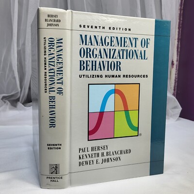 Management Of Organizational Behavior: Utilizing Human Resources Hardcover 1996
