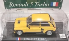 DelPrado 1/43 Car Collection. Franch, Renault 5 Turbo (#27)