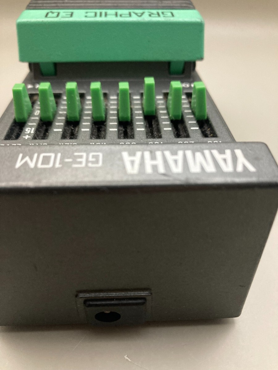 YAMAHA GE-10M GRAPHIC EQ 本体 Yamaha GE-10M Graphic Equalizer Guitar Effect Pedal 7Band EQ from