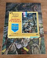 Jigsaw Puzzle Used Over 500 Pieces Vintage Missing One Piece  