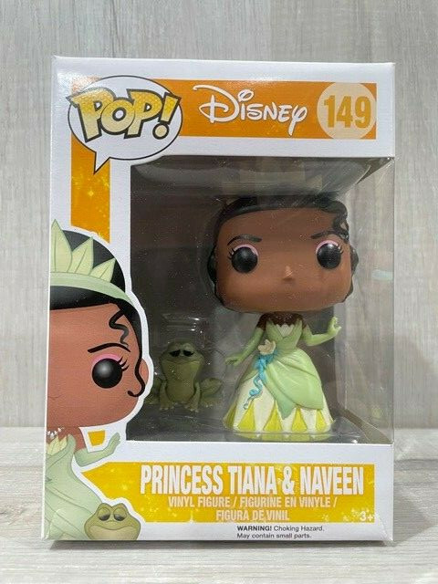 Funko Pop Disney Princess Tiana And Naveen The Frog #149 | eBay