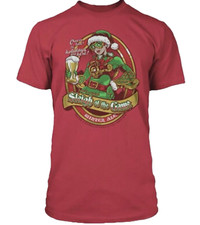 NWOT Blizzard Entertainment JINX OW Jingle Tracer Premium Red T Shirt Size Small