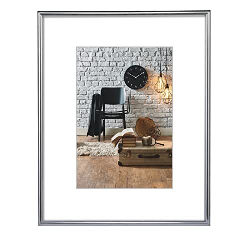 Hama Sevilla Silver Single picture frame - Picture Frames (Polystyrol, Silver, S
