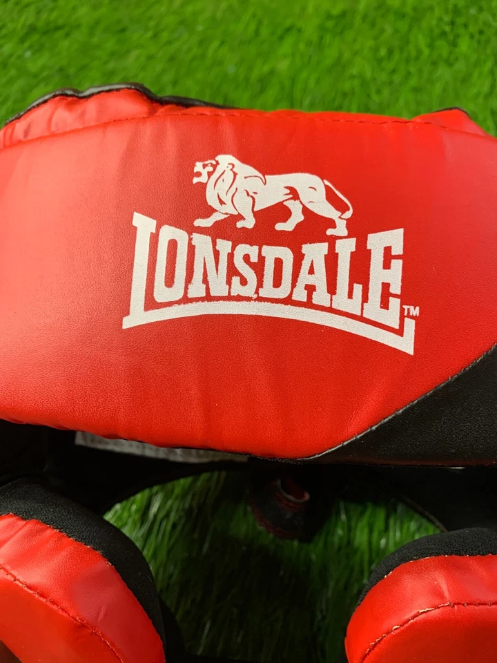 LONSDALE ORIGINAL 2011 Hombres RARO BOXEO PROTECTOR CABEZA CAJA CASCO TALLA 56-58 753125 Foto 2 de 4