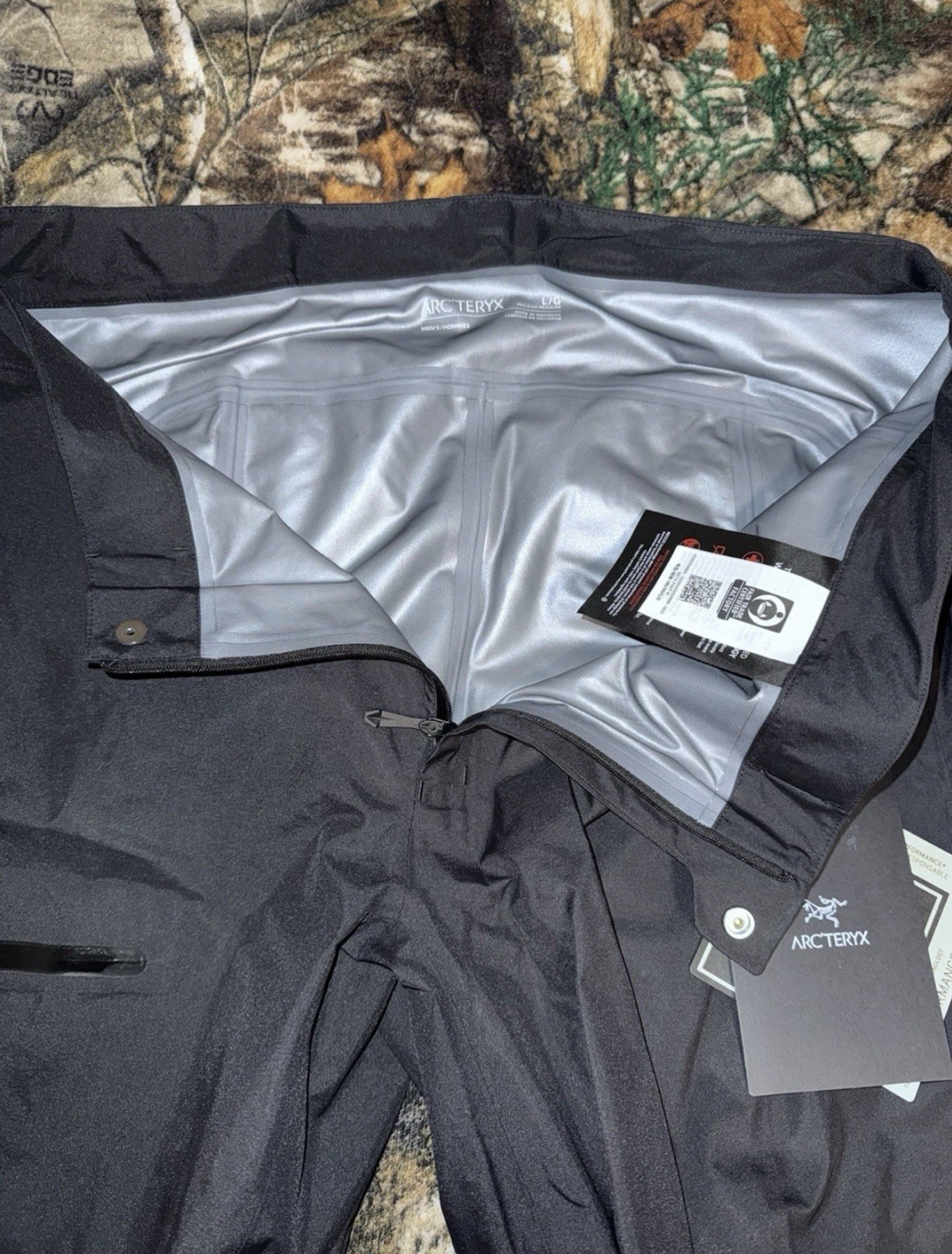 Arc'teryx Beta Pant Men GORE-TEX Waterproof Snow Pants Men's Large Regular Black thumbnail 5