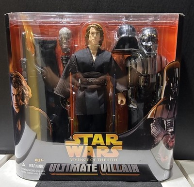 Star Wars Revenge of the Sith Ultimate Villain -Anakin Darth Vader -Hasbro -2005