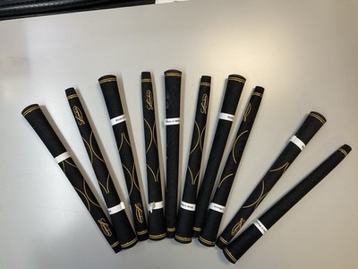 10er Pack Lamkin Crossline Tour Midsize Schwarz - Gelb