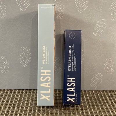 XLASH 2 Teiliges Wimpern Set Weightless Mascara und Eyelash Serum Versiegelt