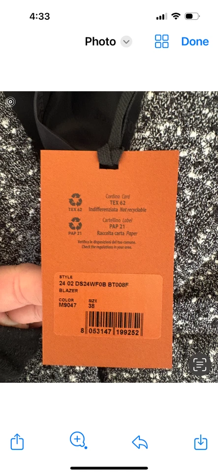 Blazer Missoni para mujer Foto 4 de 4