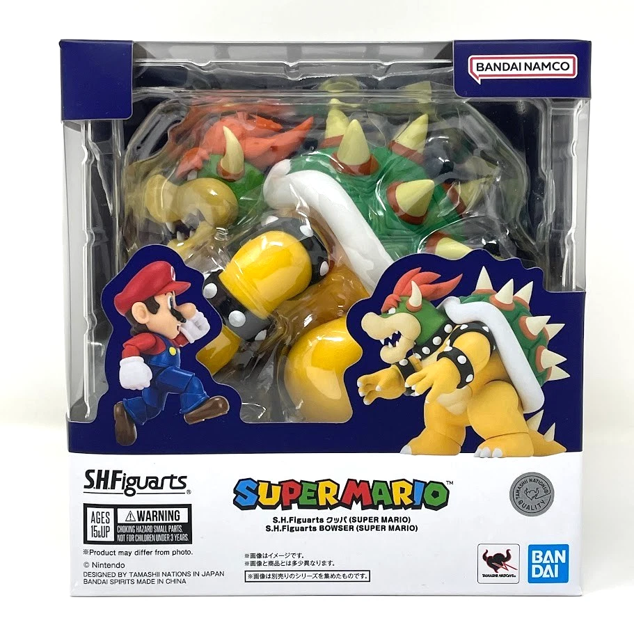 Bandai Super Mario Bros. Bowser TV, Movie & Video Games Action