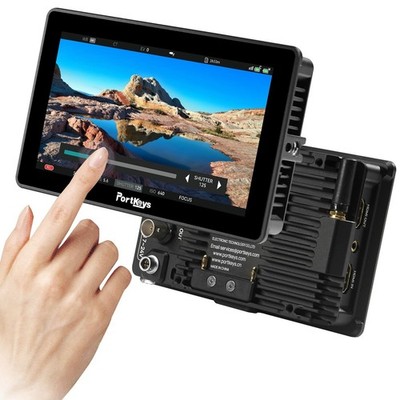 Portkeys BM5IV WR Camera Monitor 5.5'' 2000nit Split Screen Field Monitor Alum...