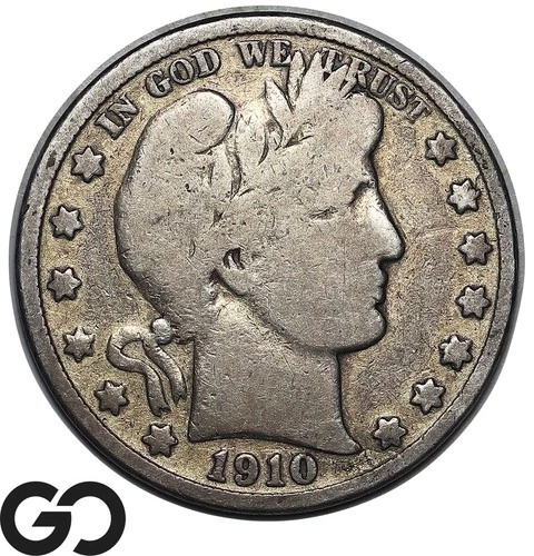 1910 Barber Half Dollar