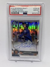 2018 1st Bowman Chrome Jarred Kelenic Auto Refractor /499 PSA 10