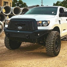 Full Width Steel Front Bumper Bar Replacement Wleds For Toyota Tundra 2007-2013 Full Width Steel Front Bumper Bar Replacement Wleds For Toyota Tundra 2007-2013