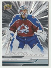 2024-25 UPPER DECK YOUNG GUNS OUTBURST SILVER TRENT MINER ROOKIE COLORADO