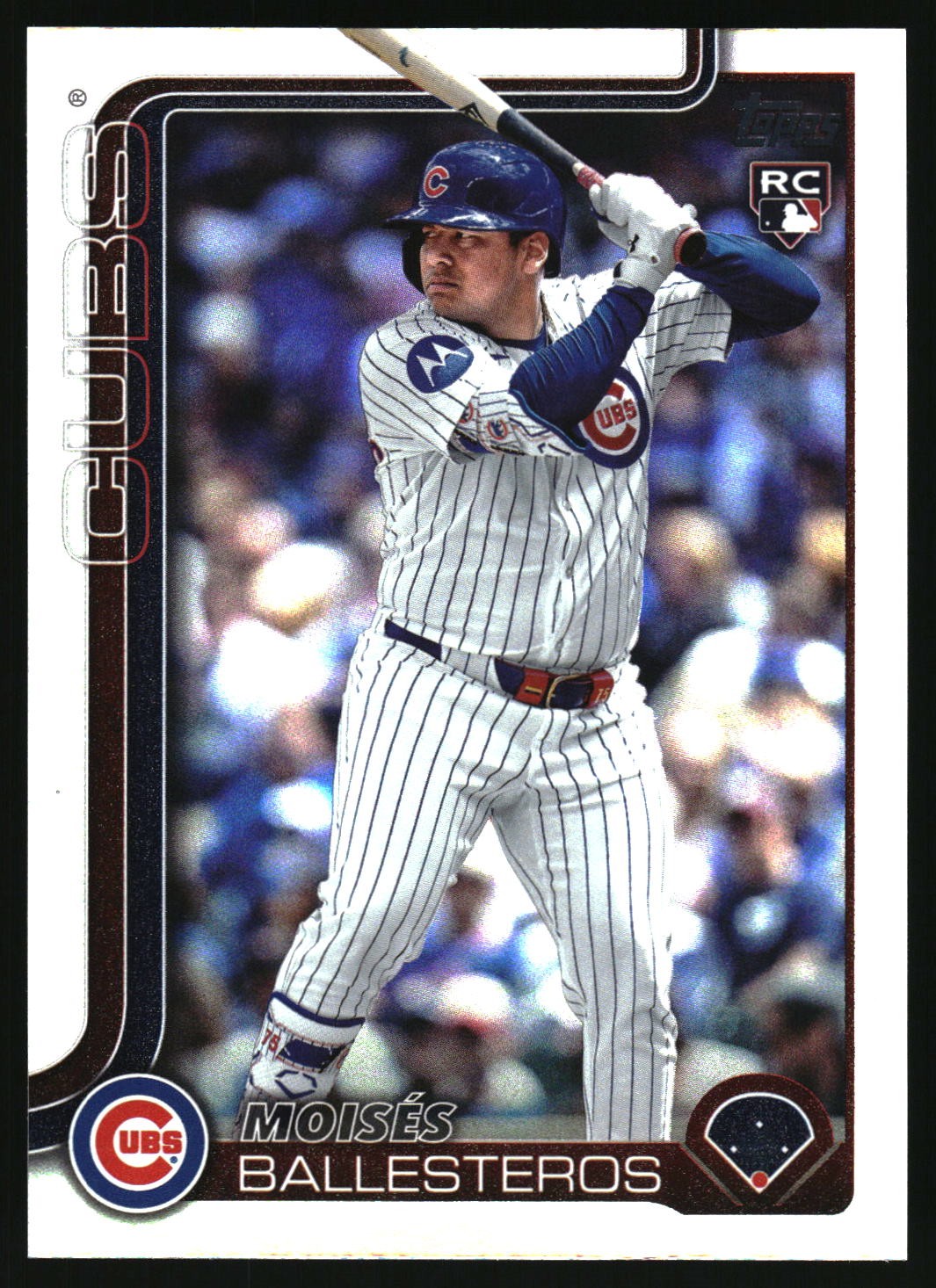 2025 Topps Update #US262 Moisés Ballesteros Rainbow Foil