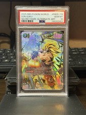 Dragon Ball Super Card Game Son Goku FB05-119 Alternate Art Foil PSA 10