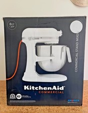KitchenAid Commercial 8 Qt stand Mixer,  barely used, in original packaging